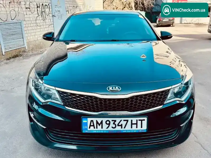 Kia Optima 2018, фото з оголошення 2 з 15, VIN 5XXGT4L32JG245661