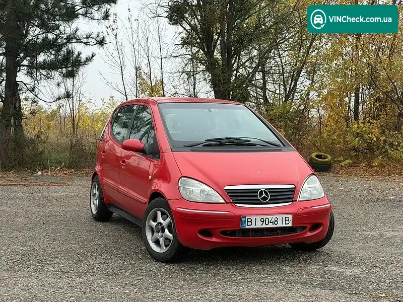 Mercedes-Benz A-Class 2002, фото з оголошення 1 з 7, VIN WDB1681321J772354