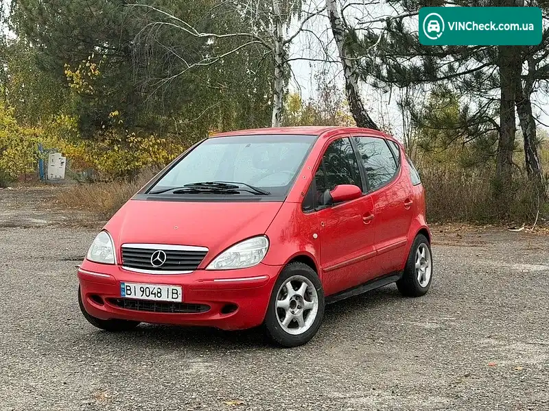 Mercedes-Benz A-Class 2002, фото з оголошення 2 з 7, VIN WDB1681321J772354