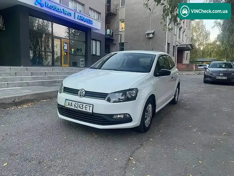 Volkswagen Polo 2016, фото з оголошення 1 з 20, VIN WVWZZZ6RZGY134808