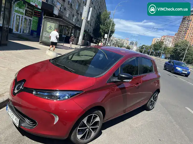 Renault Zoe 2018, фото з оголошення 1 з 7, VIN VF1AGVYF059141128