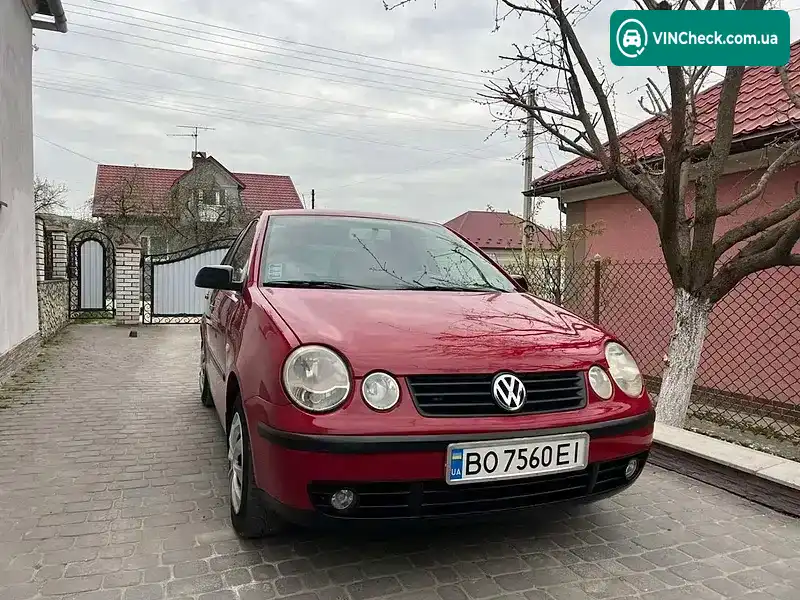 Volkswagen Polo 2004, фото з оголошення 1 з 21, VIN WVWZZZ9NZ4D055278