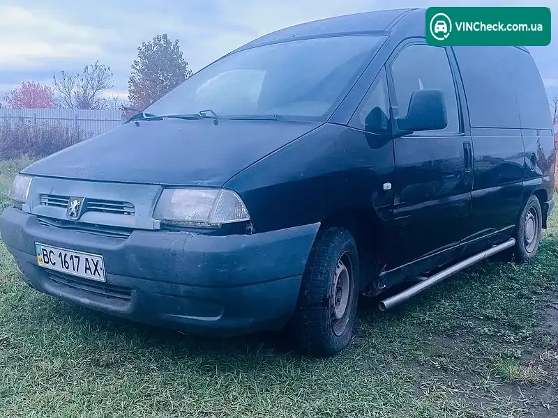 Peugeot Expert 2001, фото з оголошення 1 з 6, VIN VF3BZWJYB12883854