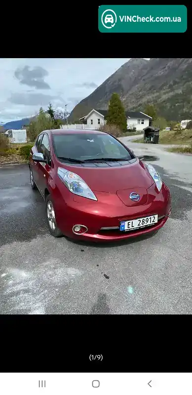 Nissan Leaf 2014, фото з оголошення 1 з 8, VIN SJNFAAZE0U6006978