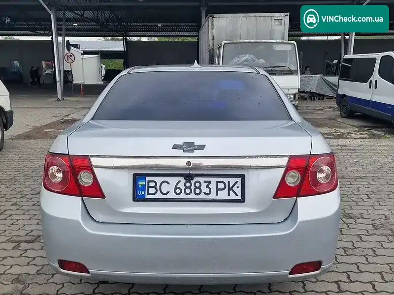 Chevrolet Epica 2008, фото з оголошення 2 з 11, VIN Y6DLF69KE8B129579
