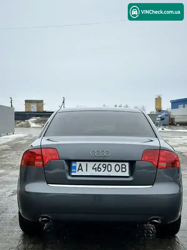 Audi A4 2005, фото з оголошення 2 з 14, VIN WAUZZZ8E56A085130