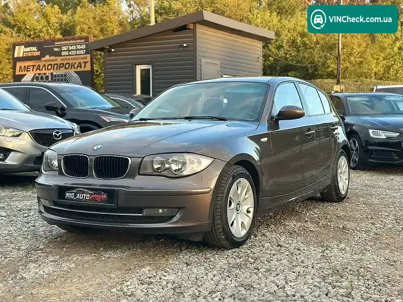 BMW 1 Series 2008, фото з оголошення 2 з 18, VIN WBAUE31000E077180
