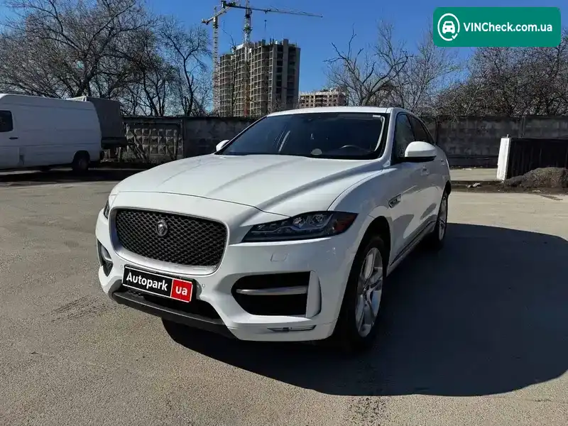 Jaguar F-Pace 2017, фото з оголошення 1 з 21, VIN SADCL2BN9HA086010