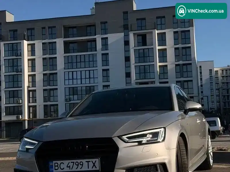 Audi A4 2016, фото з оголошення 2 з 9, VIN WAULNAF49HN036926