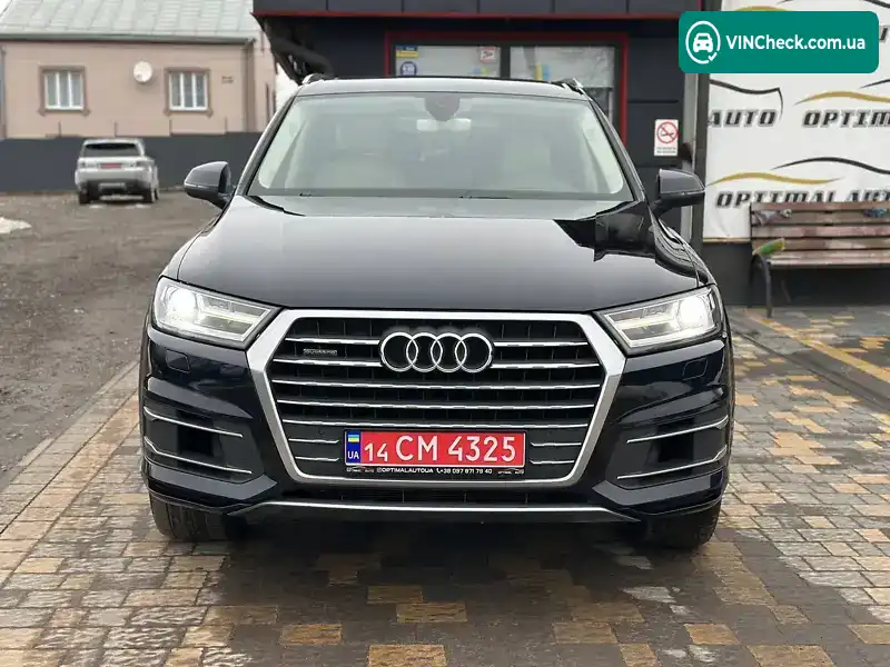 Audi Q7 2017, фото з оголошення 1 з 20, VIN WA1LAAF73HD010282