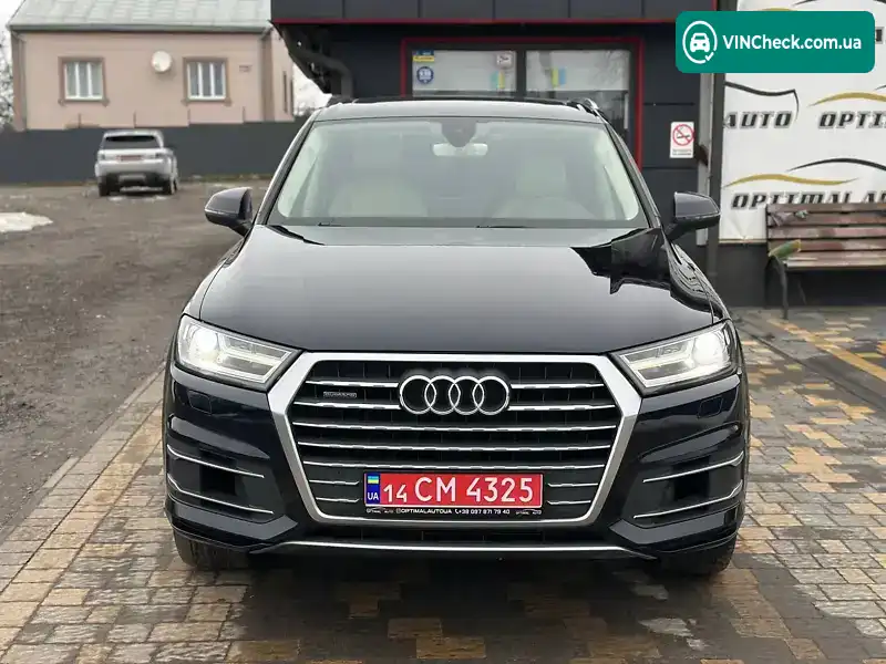 Audi Q7 2017, фото з оголошення 2 з 20, VIN WA1LAAF73HD010282