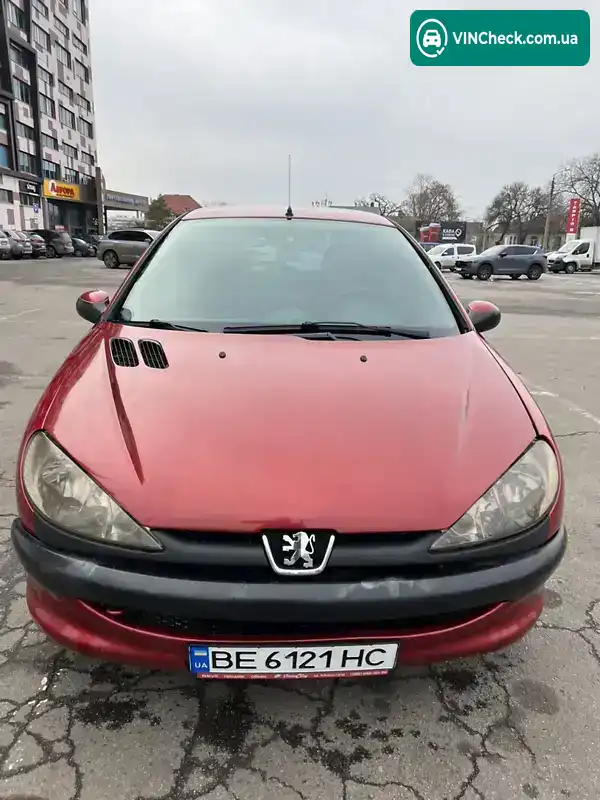 Peugeot 206 2006, фото з оголошення 1 з 7, VIN VF32AKFWR44957925