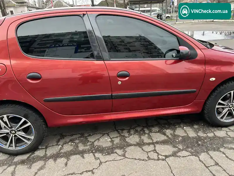 Peugeot 206 2006, фото з оголошення 2 з 7, VIN VF32AKFWR44957925