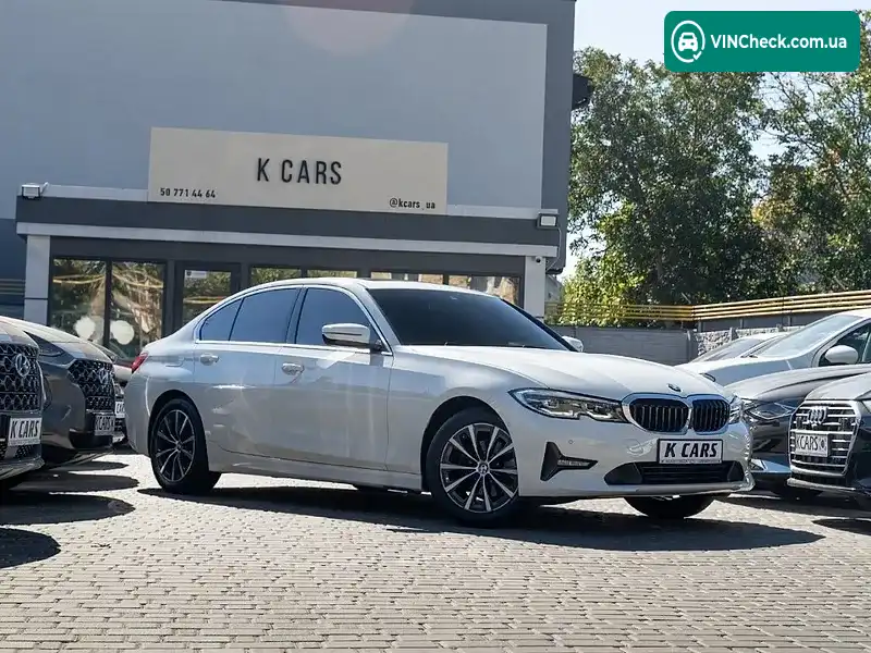 BMW 3 Series 2019, фото з оголошення 1 з 20, VIN WBA5V5108KAJ55537