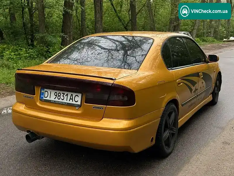 Subaru Legacy 1999, фото з оголошення 2 з 7, VIN JF1BE9LR5YG008769