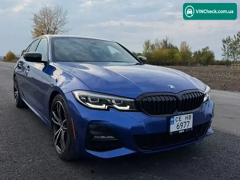 BMW 3 Series 2019, фото з оголошення 2 з 20, VIN WBA5R7C52KAJ83066