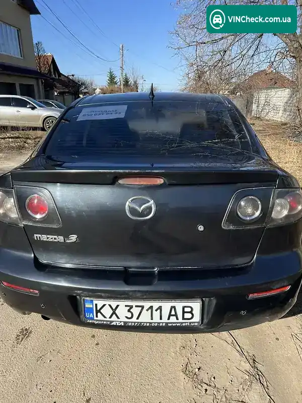 Mazda 3 2006, фото з оголошення 1 з 6, VIN JMZBK12Z571517896