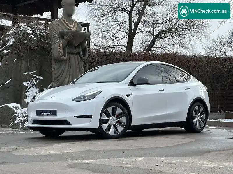 Tesla Model Y 2021, фото з оголошення 1 з 20, VIN 7SAYGDEF8NF342021