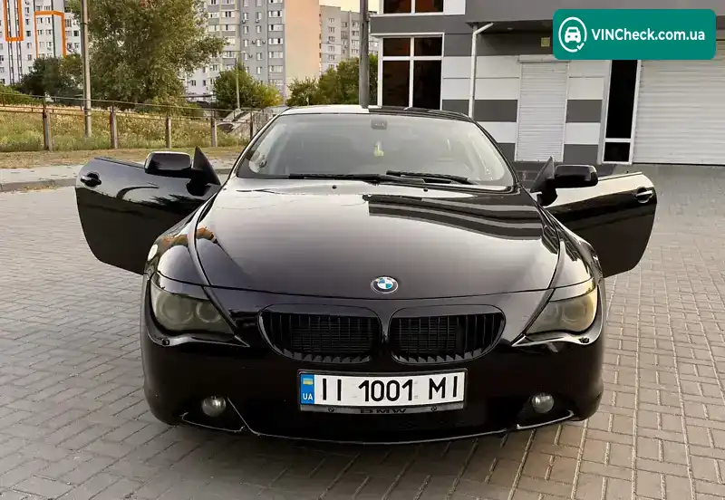 BMW 6 Series 2006, фото з оголошення 2 з 21, VIN WBAEH31030B690701