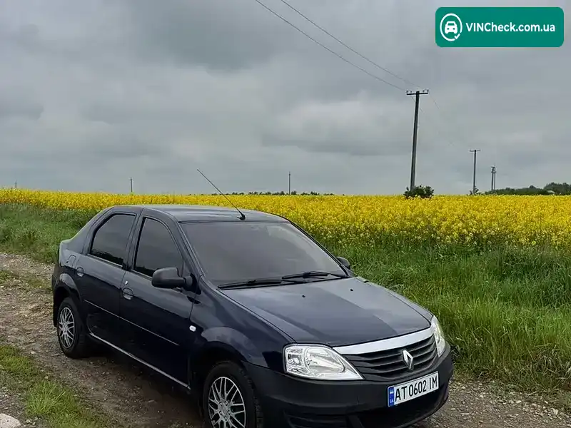 Renault Logan 2009, фото з оголошення 1 з 21, VIN VF1LSR4AH42601117