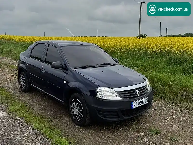 Renault Logan 2009, фото з оголошення 2 з 21, VIN VF1LSR4AH42601117