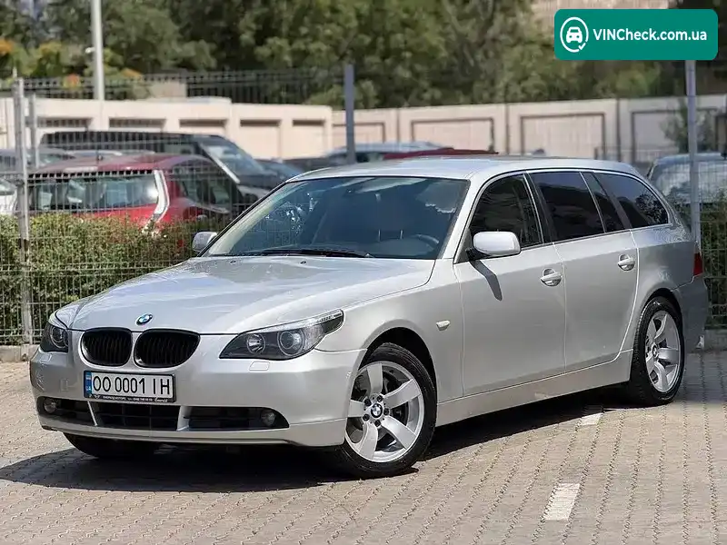 BMW 5 Series 2006, фото з оголошення 1 з 20, VIN WBANP71010CS24138
