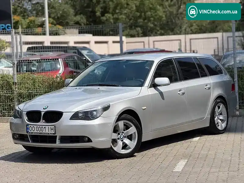 BMW 5 Series 2006, фото з оголошення 2 з 20, VIN WBANP71010CS24138