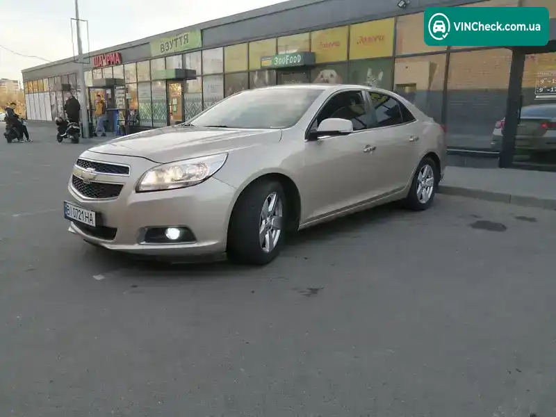 Chevrolet Malibu 2012, фото з оголошення 1 з 8, VIN KL1GF69U9CB056761