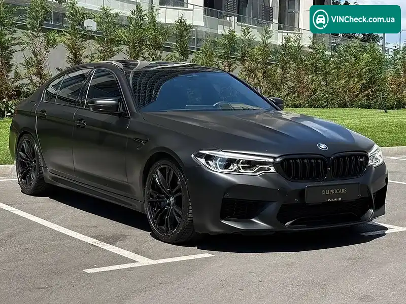 BMW M5 2019, фото з оголошення 2 з 20, VIN WBSJF0C58KB447105