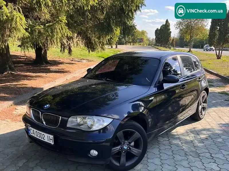 BMW 1 Series 2006, фото з оголошення 1 з 20, VIN WBAUF31010P063158