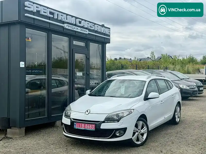 Renault Megane 2012, фото з оголошення 1 з 14, VIN VF1KZ140647825284