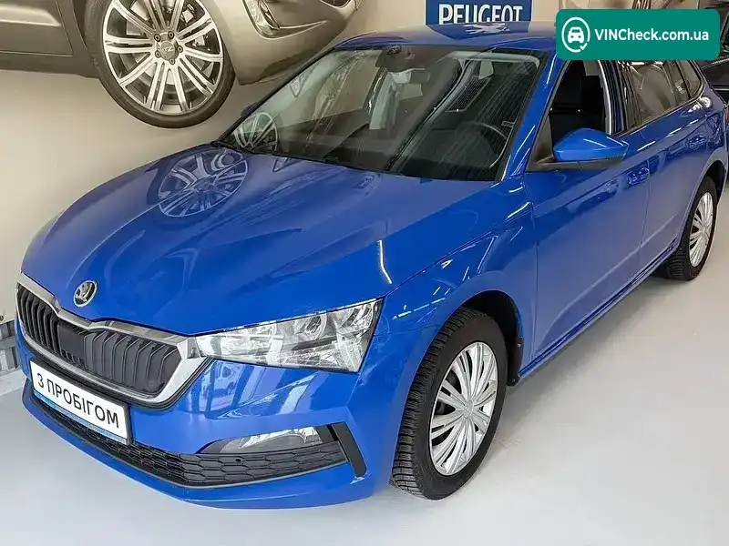 Skoda Scala 2021, фото з оголошення 1 з 13, VIN TMBEC4NWXM3149750
