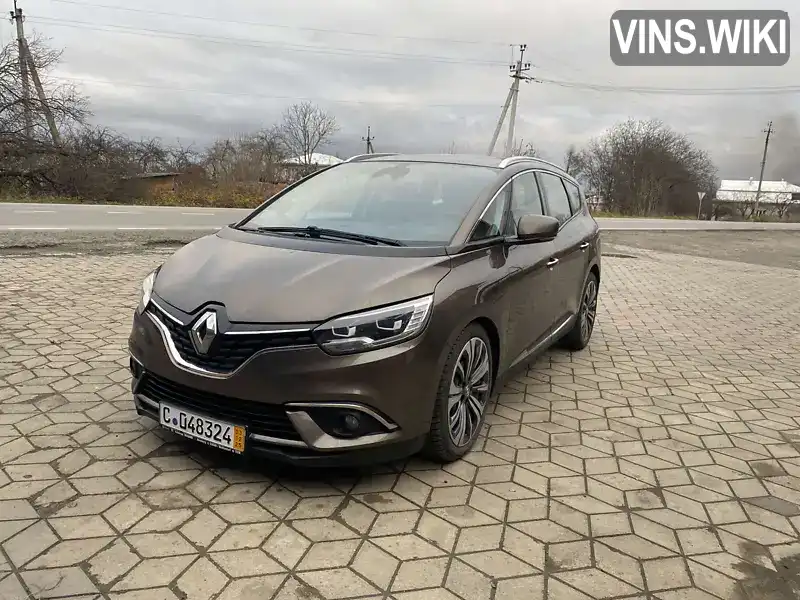 Renault Scenic 2017, фото з оголошення 1 з 12, VIN VF1RFA00855846865