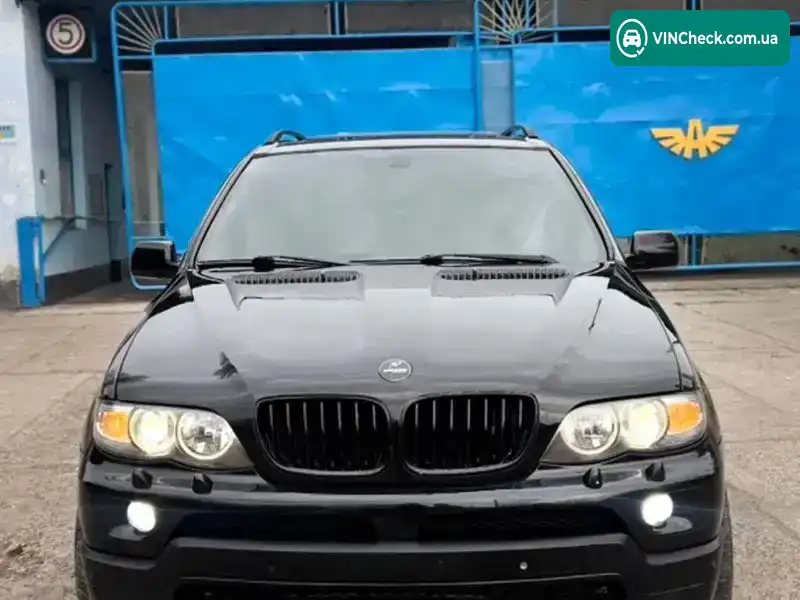 BMW X5 2004, фото з оголошення 1 з 21, VIN 5UXFA93574LE81437