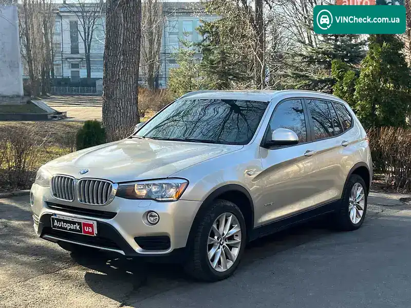 BMW X3 2014, фото з оголошення 1 з 21, VIN 5UXWX9C51F0D44223
