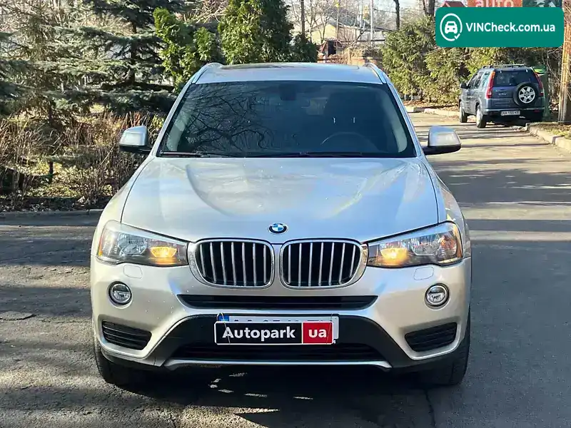 BMW X3 2014, фото з оголошення 2 з 21, VIN 5UXWX9C51F0D44223