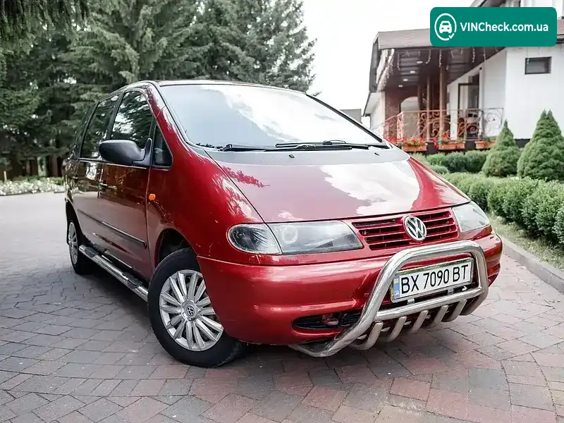 Volkswagen Sharan 1996, фото з оголошення 1 з 20, VIN WVWZZZ7MZTV007771
