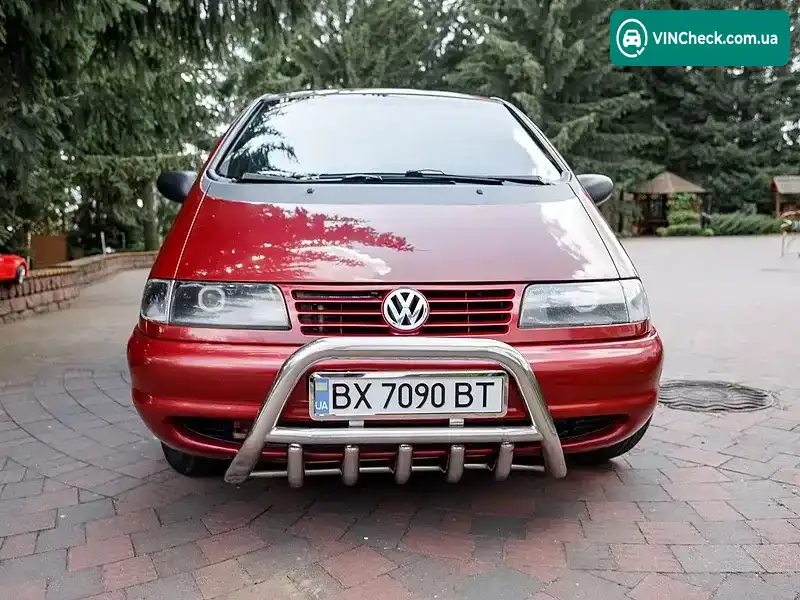 Volkswagen Sharan 1996, фото з оголошення 2 з 20, VIN WVWZZZ7MZTV007771