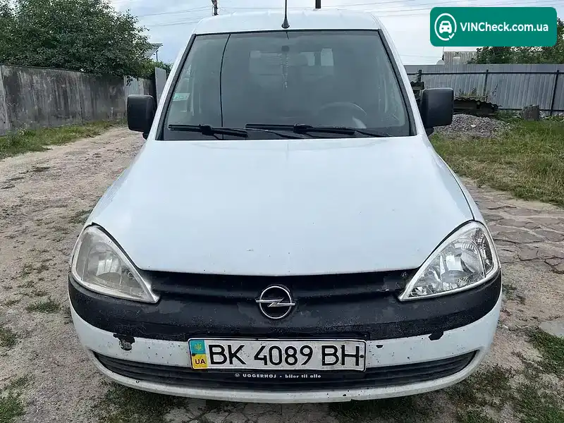 Opel Combo 2003, фото з оголошення 1 з 6, VIN W0L0XCF2533016589