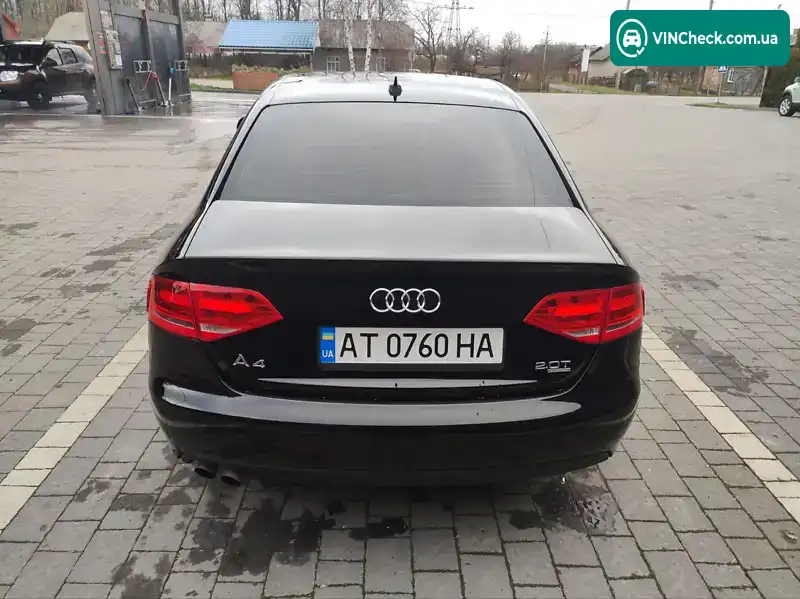 Audi A4 2009, фото з оголошення 2 з 20, VIN WAUBFAFL1AN034870