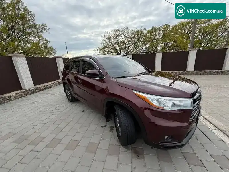 Toyota Highlander 2016, фото з оголошення 1 з 21, VIN 5TDKKRFH6GS160606