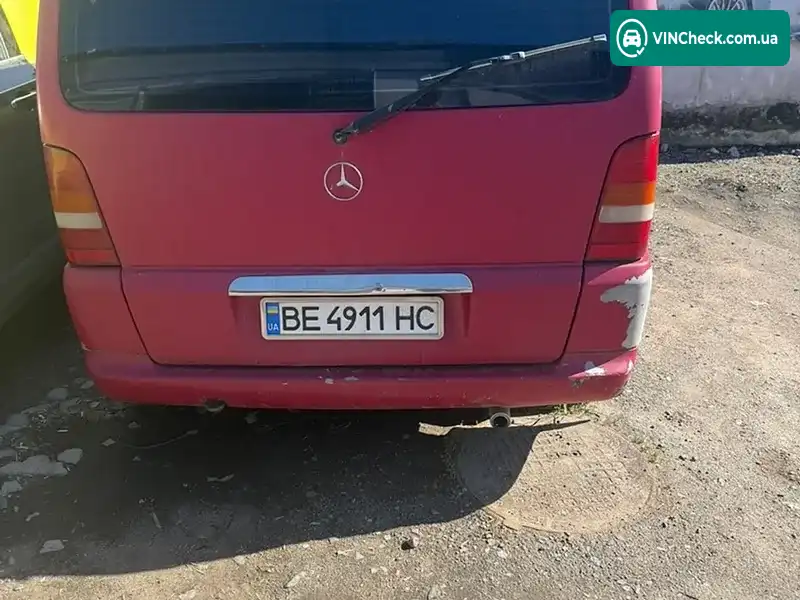 Mercedes-Benz Vito 2000, фото з оголошення 1 з 8, VIN VSA63819413346928