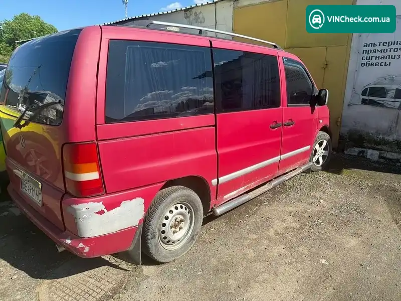 Mercedes-Benz Vito 2000, фото з оголошення 2 з 8, VIN VSA63819413346928