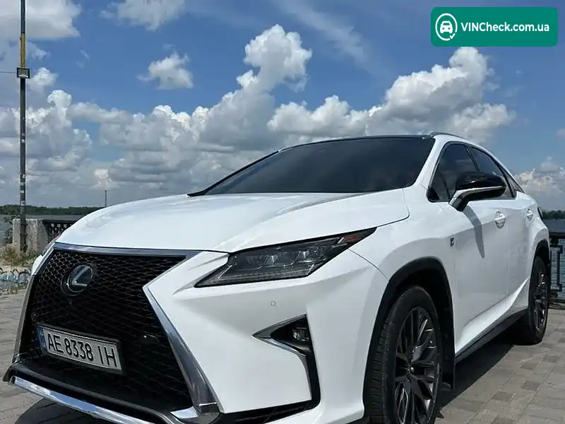 Lexus RX 2018, фото з оголошення 1 з 20, VIN 2T2BZMCA4JC143739