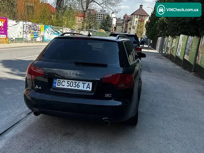 Audi A4 2006, фото з оголошення 2 з 11, VIN WAUZZZ8E07A152041