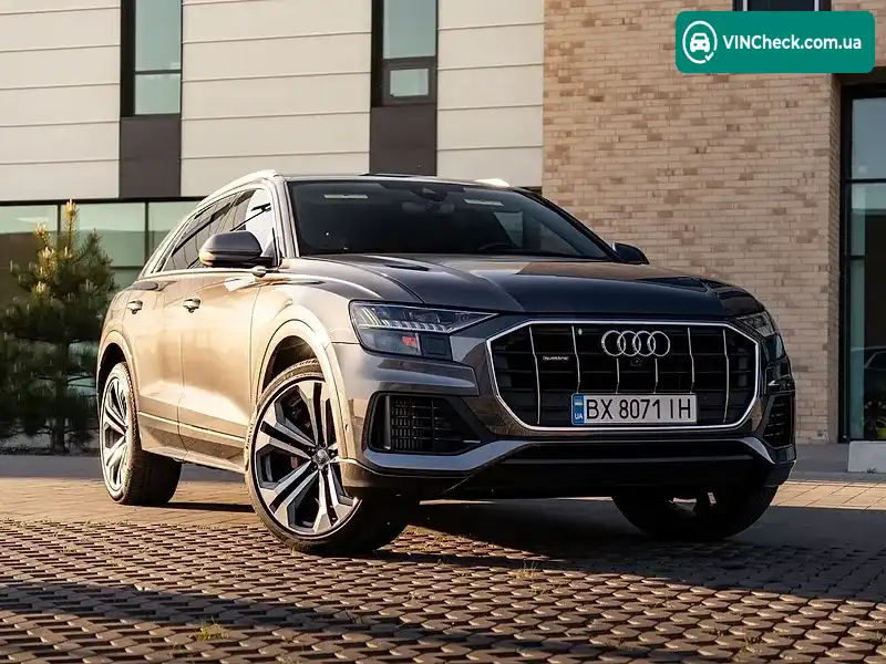 Audi Q8 2018, фото з оголошення 1 з 20, VIN WA1BVAF11KD011269