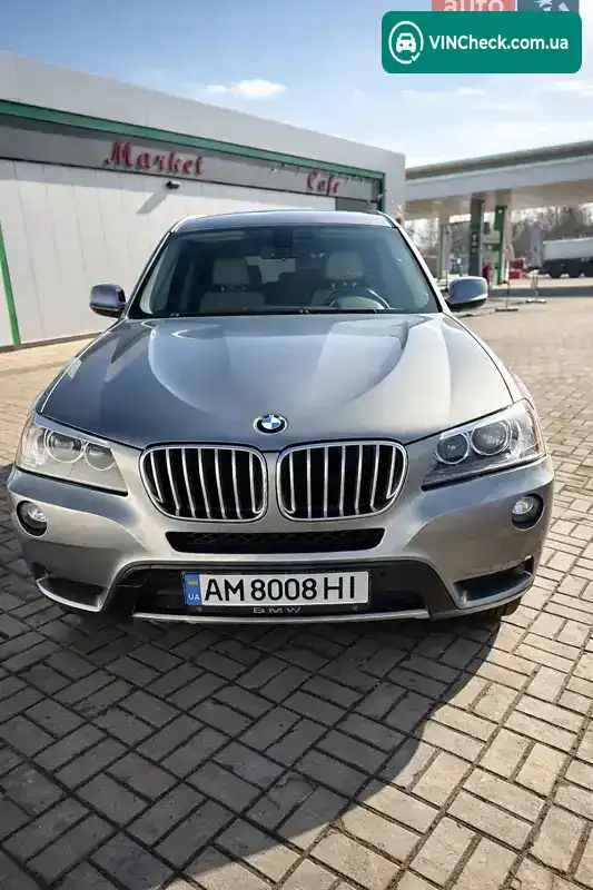 BMW X3 2013, фото з оголошення 1 з 16, VIN 5UXWX9C50D0D08729