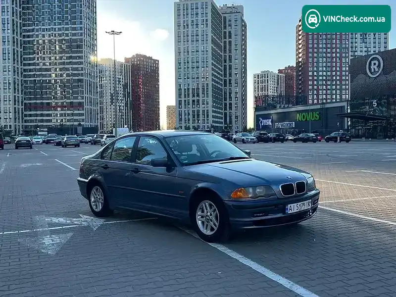 BMW 3 Series 2000, фото з оголошення 2 з 20, VIN WBAAL31060AY24619