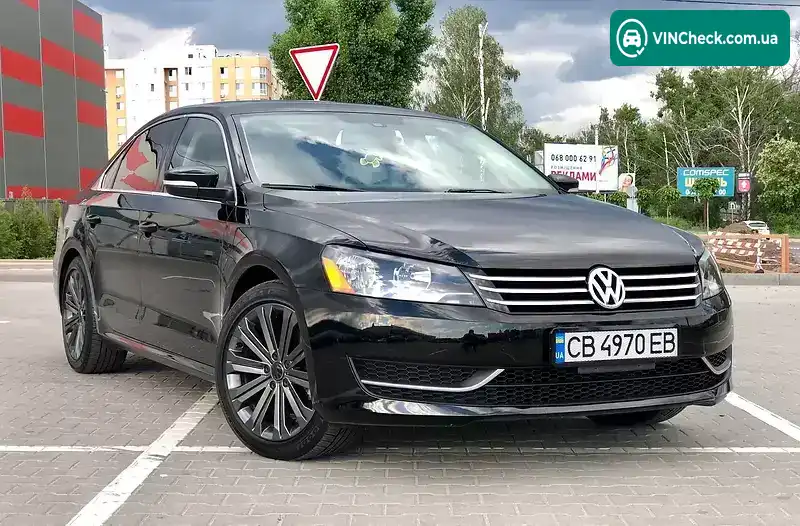 Volkswagen Passat 2013, фото з оголошення 1 з 20, VIN 1VWBH7A38DC100903