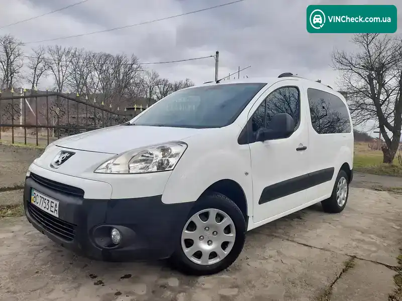 Peugeot Partner 2010, фото з оголошення 1 з 20, VIN VF37D9HXCAJ841362